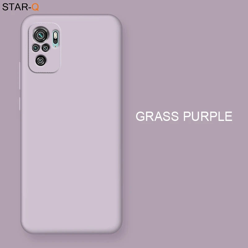 Deksel til Xiaomi Redmi Note 10 pro max 10s Original Camera Protective Soft Back Covers On Redmi Note10