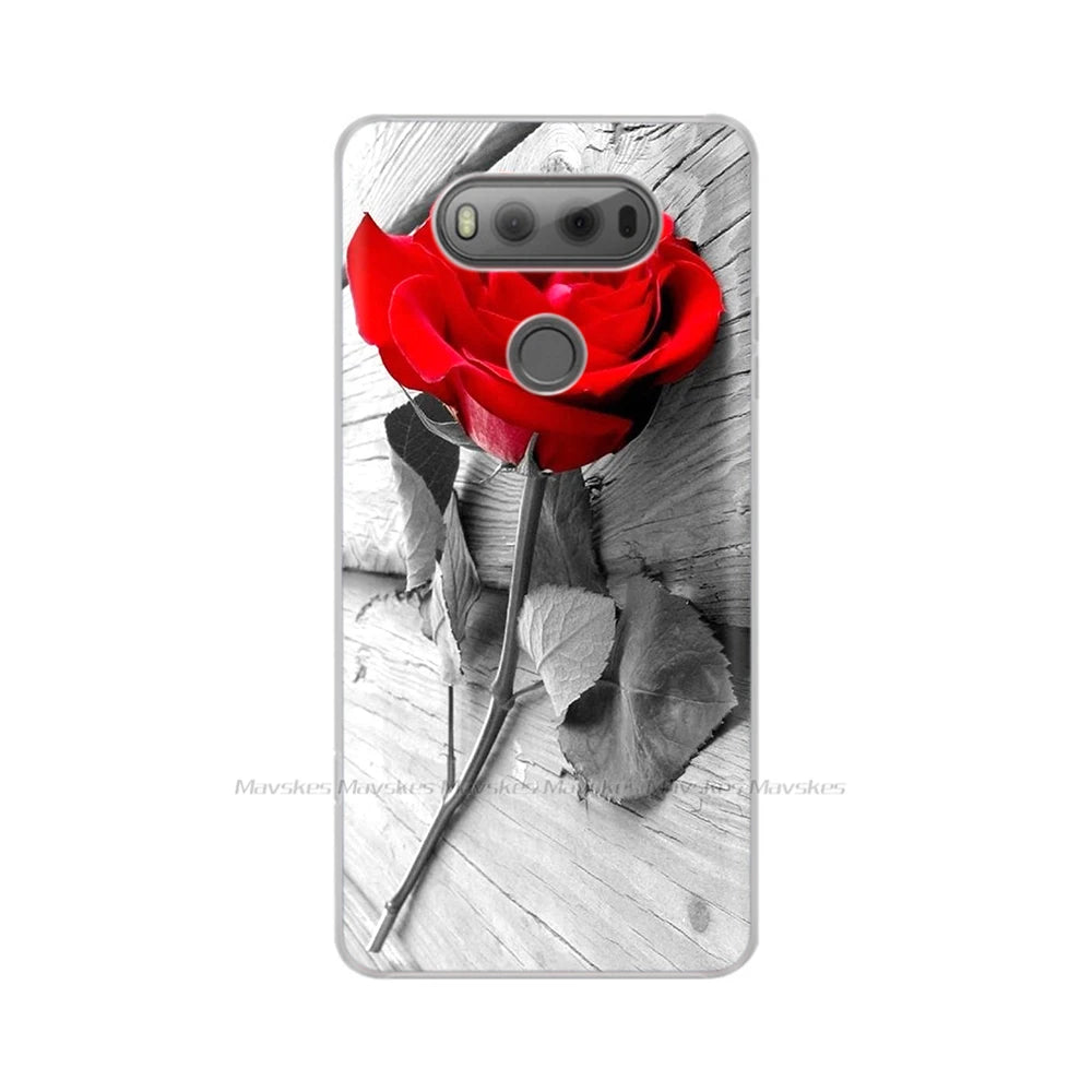 Deksel til LG V20 Case For LG V20 LGV20 V 20 Plus Pattern TPU Cell Phone Case Bumper Fundas