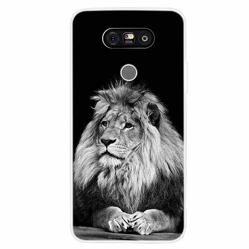 Deksel til LG G5 Case Luxury Soft Silicone Back Cover Phone Case For LG G5 H860 H850 F700L Coque TPU Cartoon Bumper Funda Fashion Shell