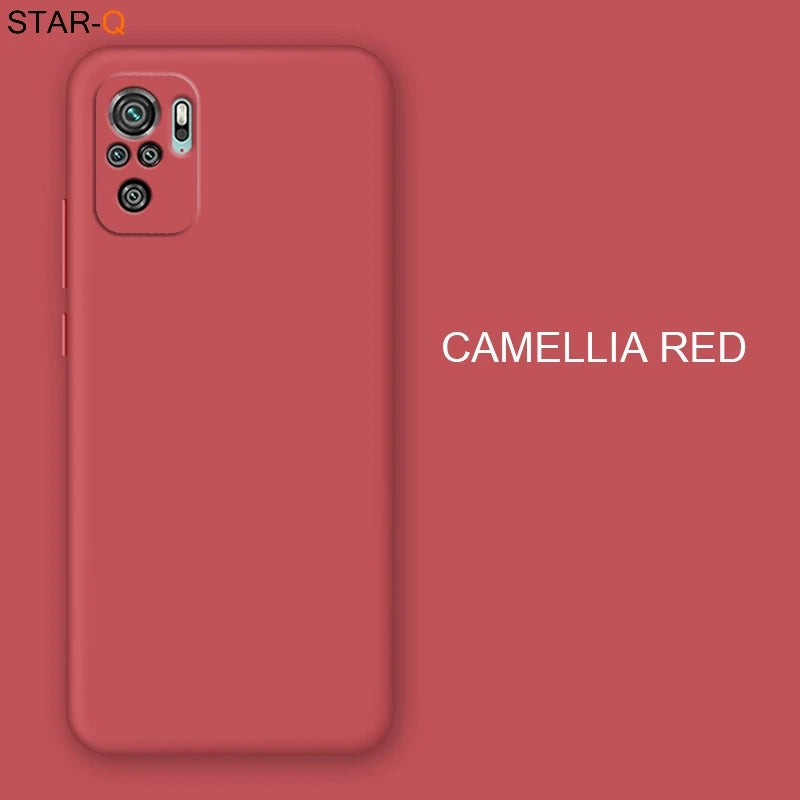 Deksel til Xiaomi Redmi Note 10 pro max 10s Original Camera Protective Soft Back Covers On Redmi Note10