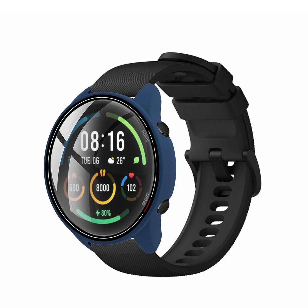 Deksel til Xiaomi Mi Watch Color Sports Version Smart Watch Protective Bumper deksel