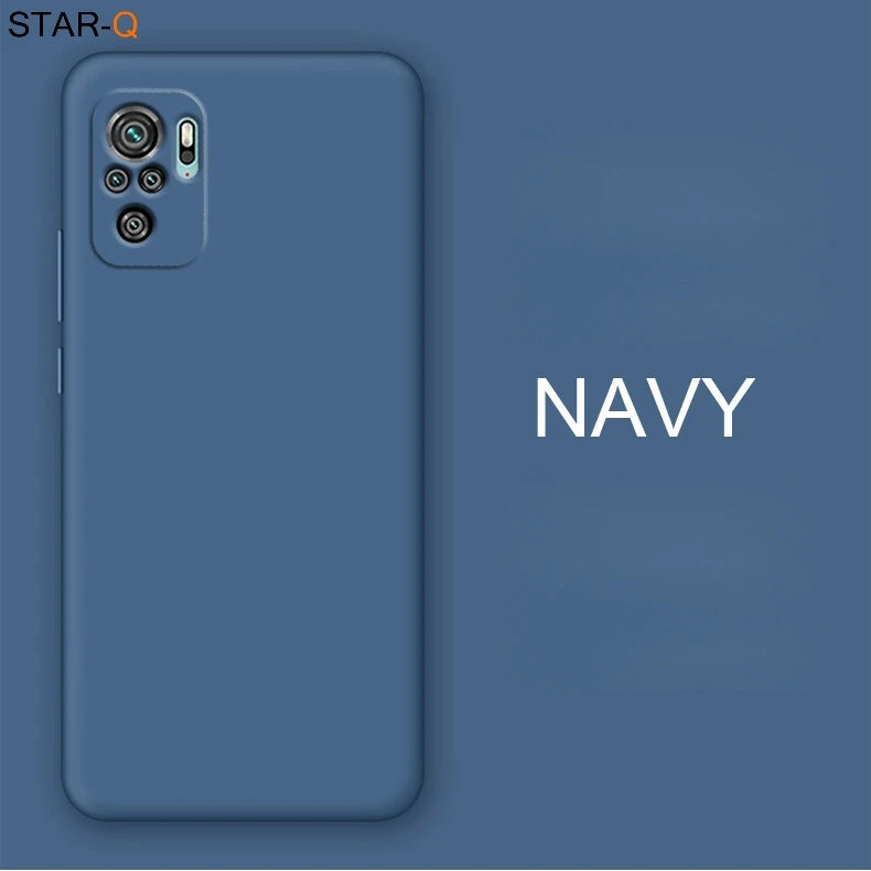 Deksel til Xiaomi Redmi Note 10 pro max 10s Original Camera Protective Soft Back Covers On Redmi Note10