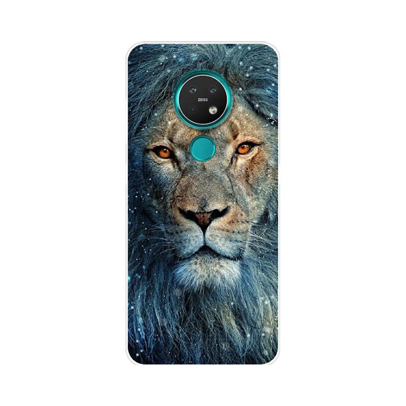 Deksel til Nokia 7.2 deksel 6.2 C20 C30 silikondeksel med motiv For Nokia 6.2 deksel Bumper Nokia X20