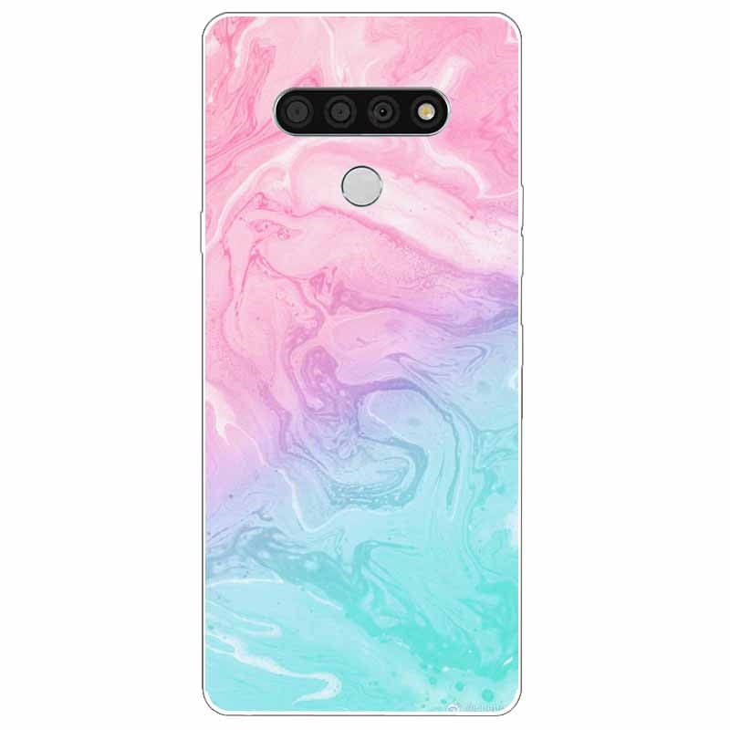 Deksel til LG K51 K61 V50 V60 Thinq Case Cute Cat Silicone Coque for LG K61 V50 Thinq Cases K 61 Shockproof Shell Bag