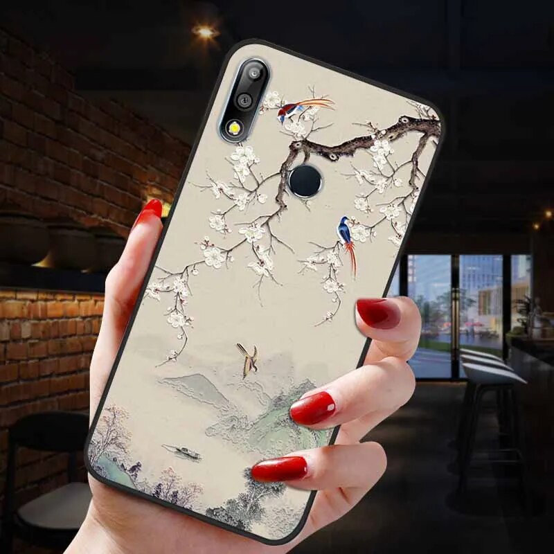 Deksel til Asus Zenfone 5 ZE620KL Case 3D Emboss Soft Silicon Cover for Asus ZB601KL ZB602KL ZE554KL ZE552KL ZB631KL ZB633KL Phone Case
