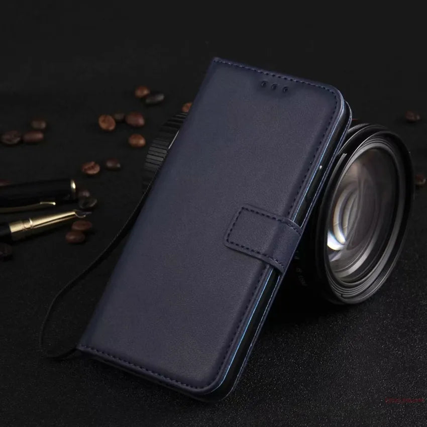 Deksel til Huawei P8 P9 P10 P20 P30 P40 Lite Pro 2017 P40Lite P30lite P20Lite Flip Cover Card Slot Bags