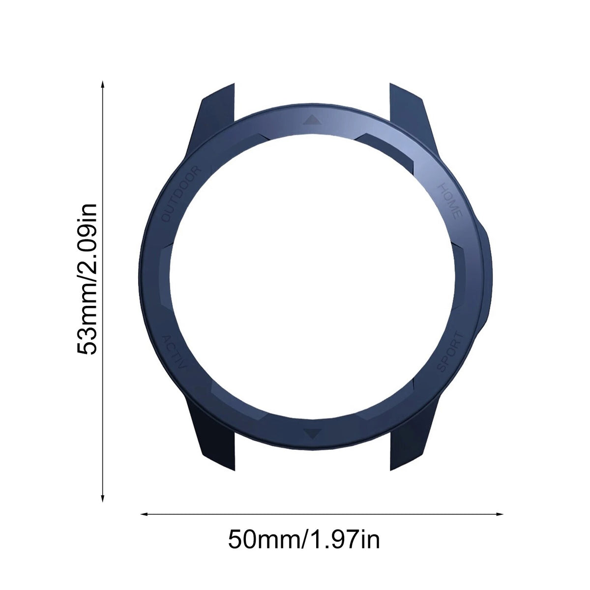 Deksel til Xiaomi Mi Watch S1 Active rammedeksel