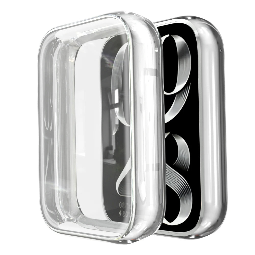 Deksel til Xiaomi Mi Band 8 Pro TPU Plating Protective deksel Full Screen Protector Bumper Xiaomi Mi band 8 Active deksel Accessories