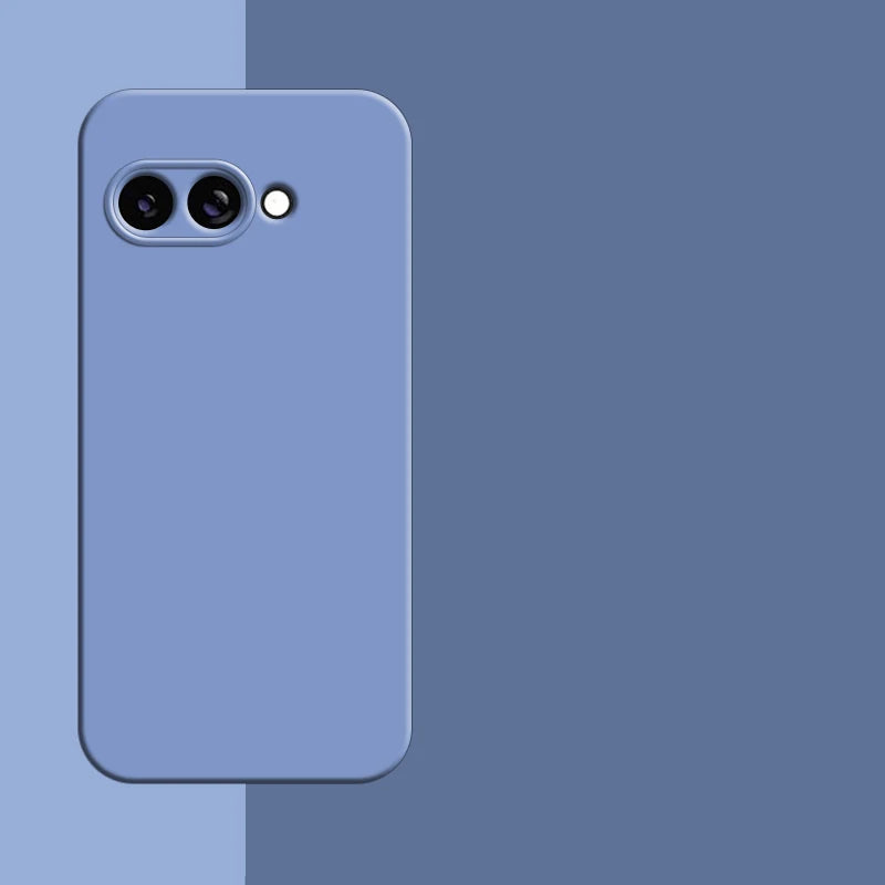 Deksel til Google Pixel 9a Case For Google Pixel 9a Cover 6.3 inch Original Liquid Silicone Rubber Shockproof Bumper Google Pixel 9a