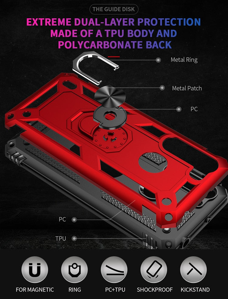 Deksel til Motorola Moto One Macro Fusion Action Vision G 5G Ace UW P40 Power Plus Holder Back Cover