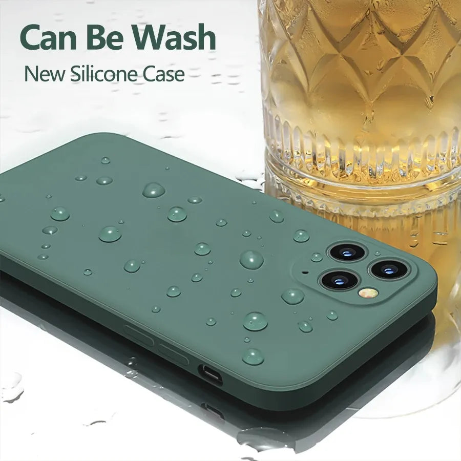 Deksel til Huawei All-purpose P20 pro P30 pro P40 Plus Case Liquid Silicone P60 P50 Cover For Huawei P20 P30 P40 lite case