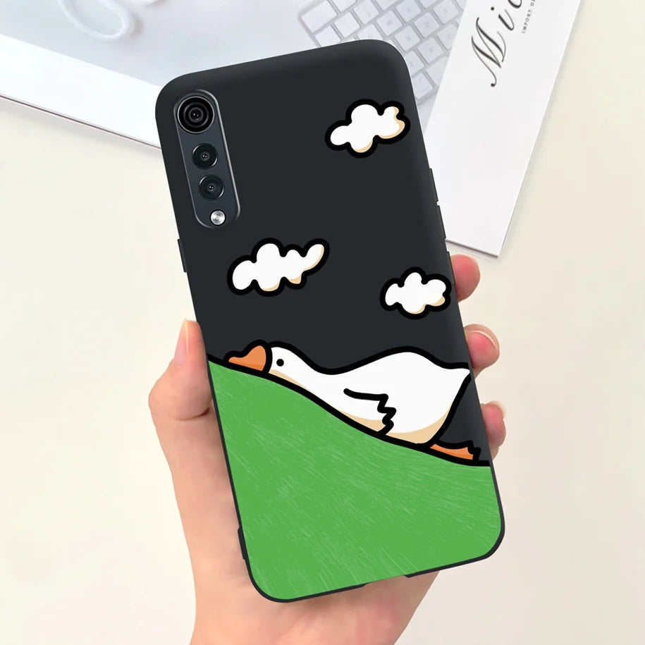 Deksel til LG Velvet 5G Case LM-G900N Fundas Soft Silicone Matte Phone Cover For LG Velvet LMG910EMW Back Case Coque on LGVelvet Bumper