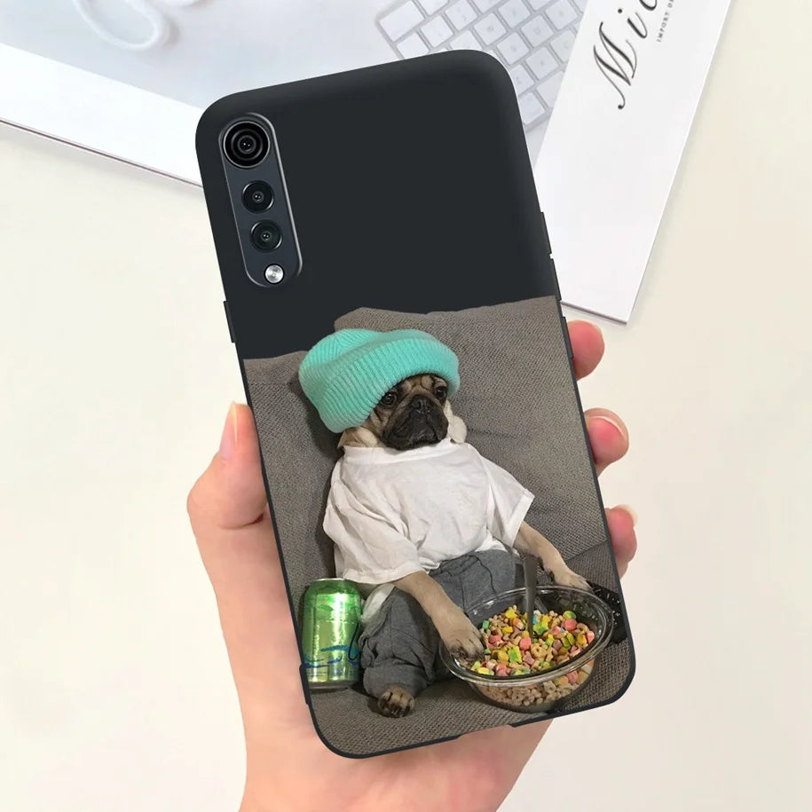 Deksel til LG Velvet 5G Case LM-G900N Fundas Soft Silicone Matte Phone Cover For LG Velvet LMG910EMW Back Case Coque on LGVelvet Bumper