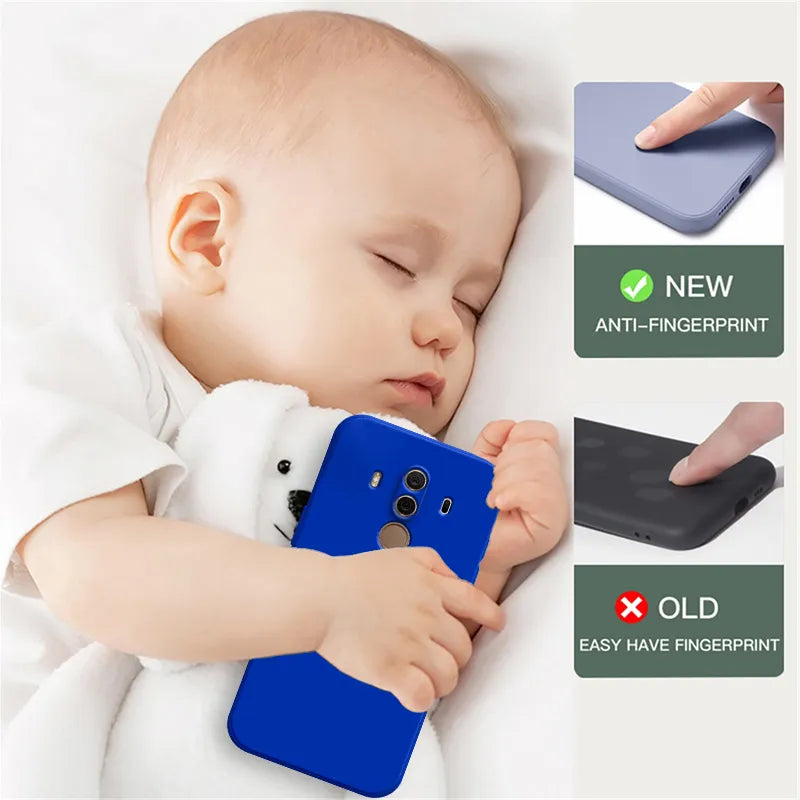Deksel til Huawei Mate 9 10 Pro Camera Protective Cute Phone back cover Mate9 Mate10 10Pro fundas