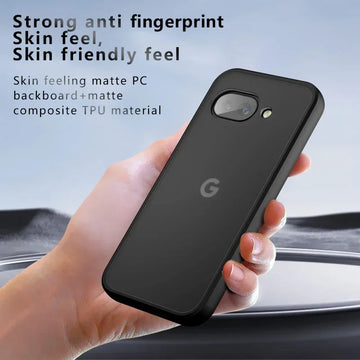 Deksel til Google Pixel 9A Pixel9 A Luxury Shockproof Transparent Hard PC Cover for Pixel 9a 9 Pro XL 8A 7A Bumper