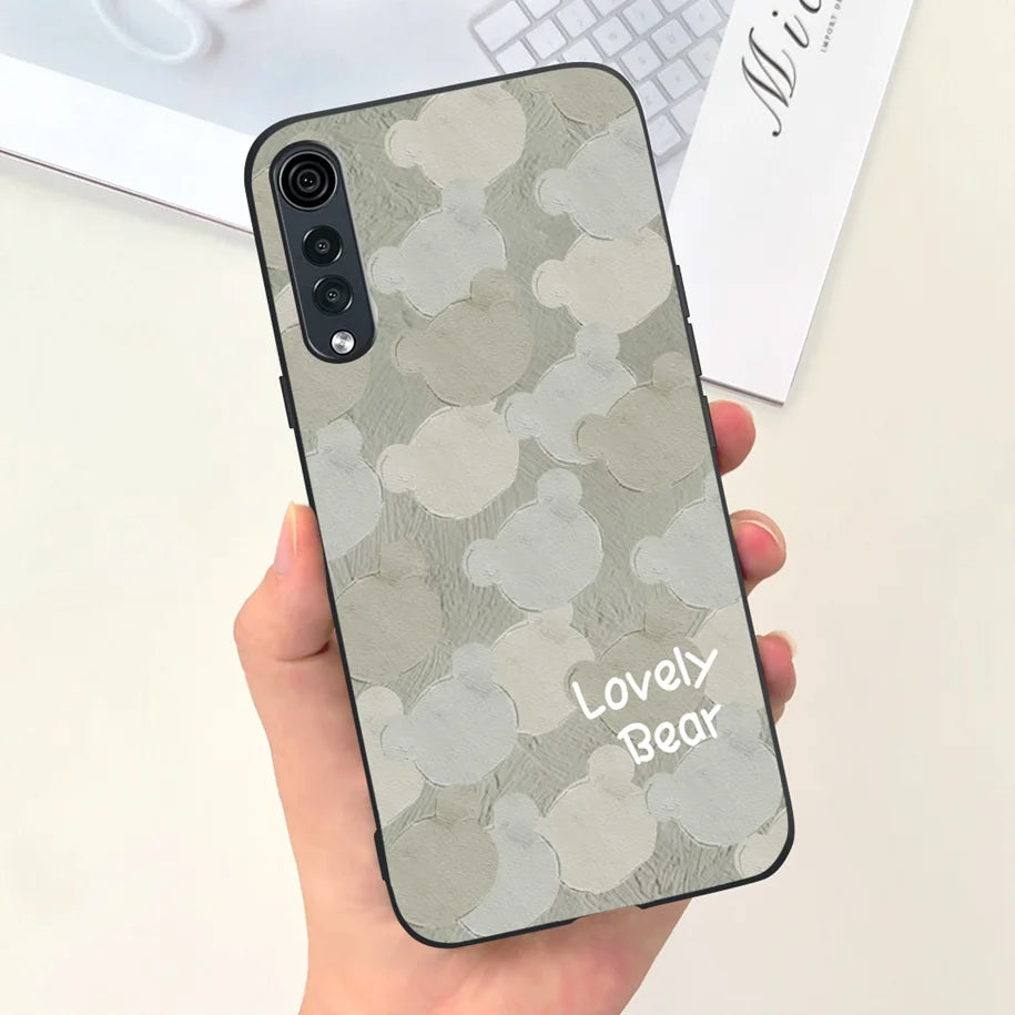 Deksel til LG Velvet 5G Case LM-G900N Fundas Soft Silicone Matte Phone Cover For LG Velvet LMG910EMW Back Case Coque on LGVelvet Bumper