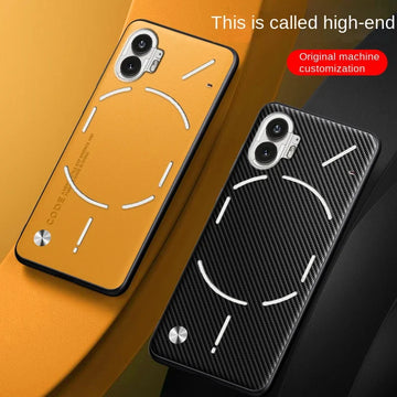 Deksel til Nothing Phone 2 1 Case Soft Vegan Leather Grain Slim Protective Back Cover Case For Nothing Phone2 1 Full Cover Phone Shell