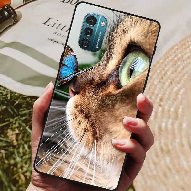 Deksel til Nokia G21 deksel NokiaG11 Silicone deksel Cute Soft TPU deksel For Nokia G11 G21 Bumper deksel NokiaG21 G 21 11