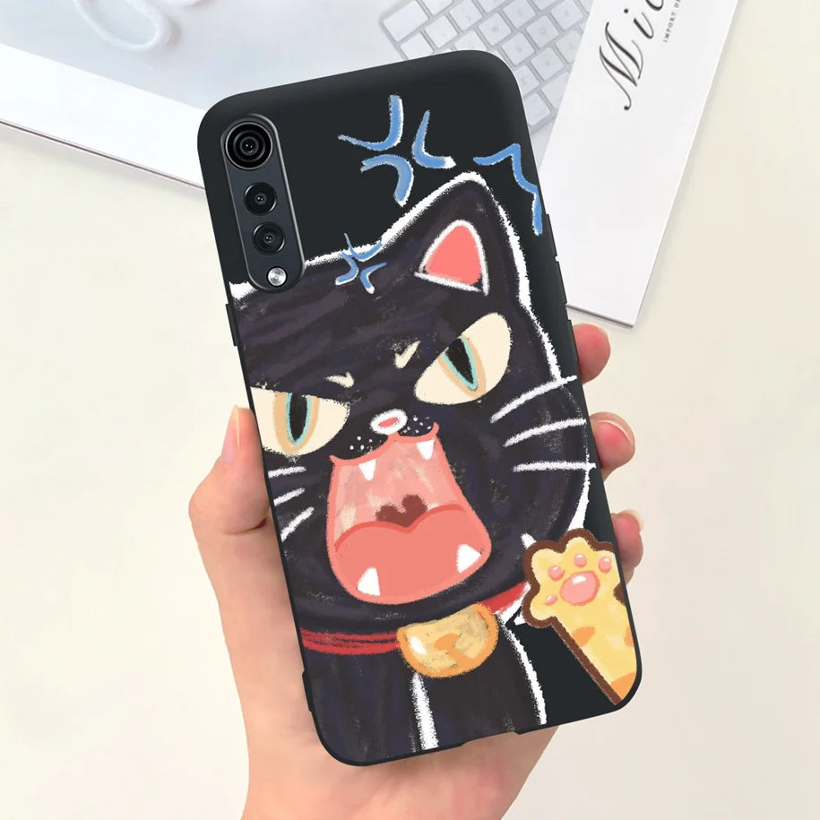 Deksel til LG Velvet 5G Case LM-G900N Fundas Soft Silicone Matte Phone Cover For LG Velvet LMG910EMW Back Case Coque on LGVelvet Bumper