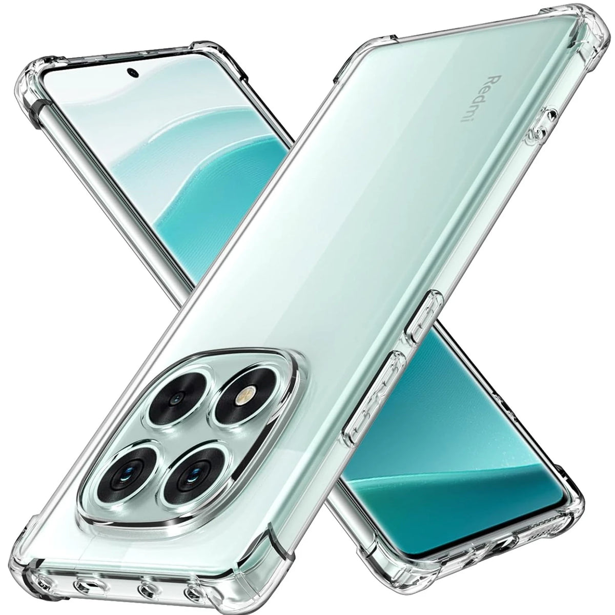 Deksel til Xiaomi Redmi Note 14 Pro 5G Pro+ Plus Protective deksel Four Corners Shockproof Bumper Fundas