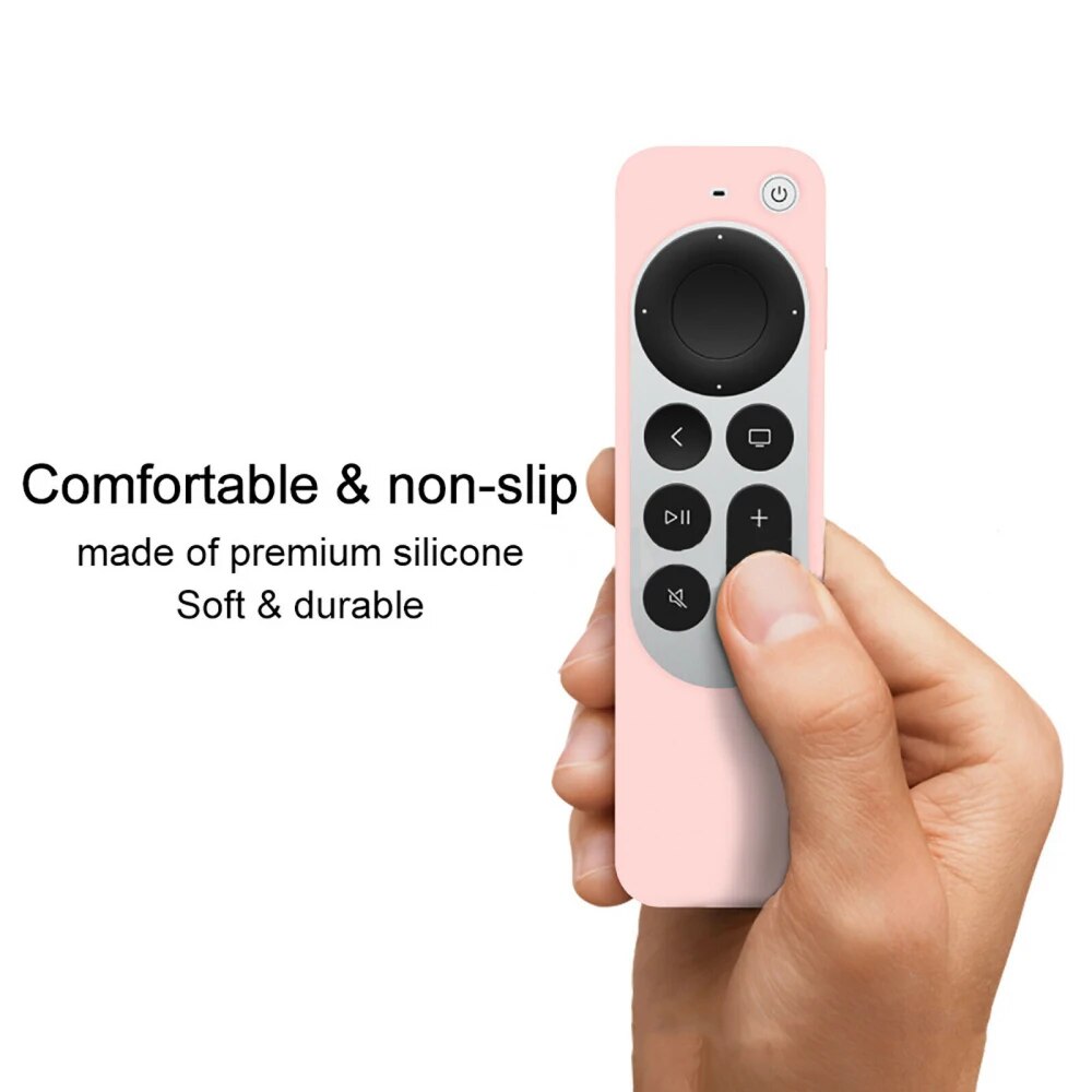 Deksel til Apple TV 4K (2023) silikondeksel til fjernkontroll