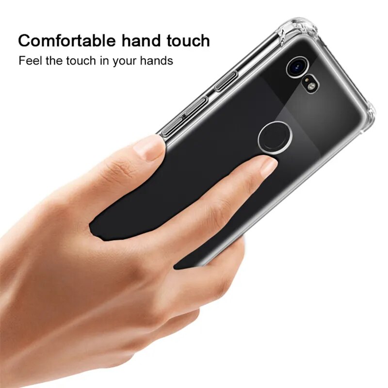 Deksel til Google Pixel 1 2 2XL 3 3A 4A XL Silicone TPU Phone Cover For Google Pixel 4 5 6 4A 4G 5A Pixel 6 Pro