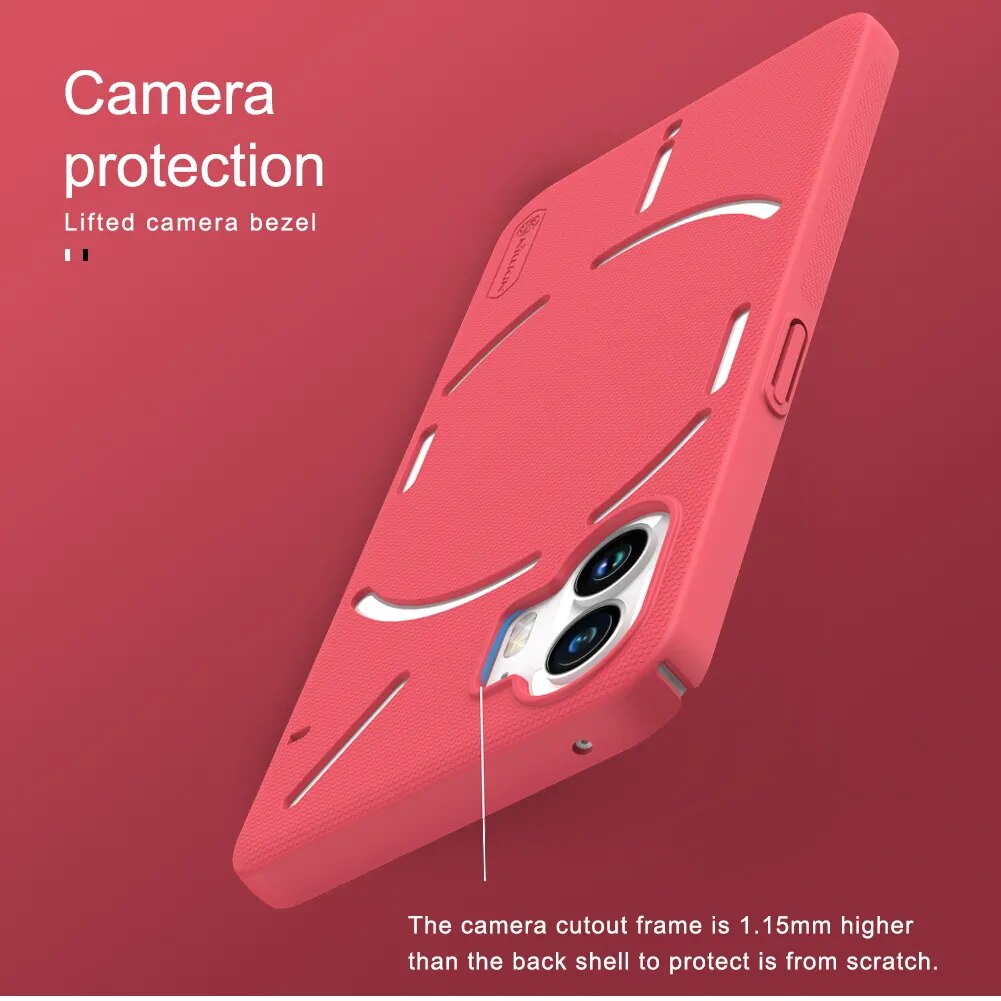 Deksel til Nothing Phone 2 two 5G Case Full Super Frosted 360 Back Cover Protective Cases for Nothing Phone 2