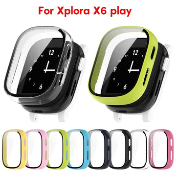 Deksel til xplora X6 play Full Coverage Cover Anti-scratch Shells Watch Housing Protective Cover