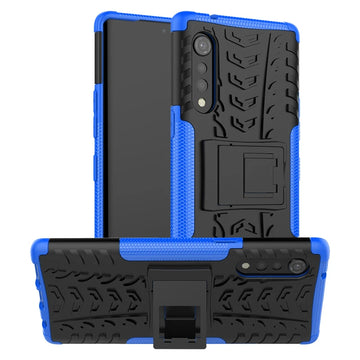 Deksel til LG Velvet 5G Shockproof Rubber Hard PC Defender Armor Cover For LG Velvet 5G Cover 6.8