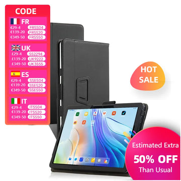 Deksel til TCL TAB 10 Gen 2 Case Handheld 8496G 10.36 Inch Tablet PC PU Leather Folio Stand Funda Magnetic Cover