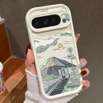 Deksel til Google Pixel 8 7 Pro 8A Pixel 9 Pro XL Shockproof Soft Silicone Cover Protector Cases
