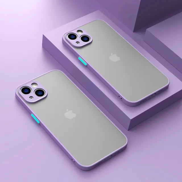 Deksel til iPhone 13 12 11 14 Pro Max Mini Luxury Soft Silicone Støtsikkert deksel for IPhone X XS Max XR 15 7 8 Plus SE