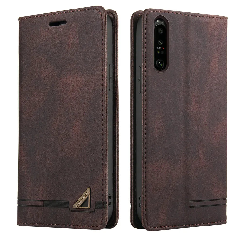 Deksel til Sony Xperia 1 IV 5 III 10 V ACE II Luxury Cover Book Shield Funda Xperia XZ3 XZ1 1iii XZ2 5IV 10IV