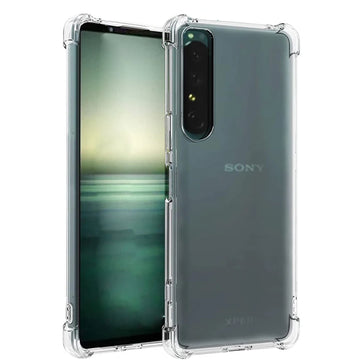 Deksel til Sony Xperia 1 5 10 V IV III II Reinforced Corners Shockproof Soft TPU Airbag Clear Case For Xperia1 Xperia5  Xperia10