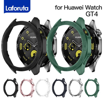 Deksel til Huawei Watch GT 4 46mm Protective Case PC Hard Bumper  for Men's Women's GT4 accessories (no screen protector glass)