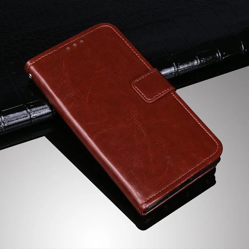 Deksel til Doro 1380/1381/1382 Case PU Leather Wallet Flip Case For Doro 1380/1381/1382 Cover Conque Fundas Phone Accessories