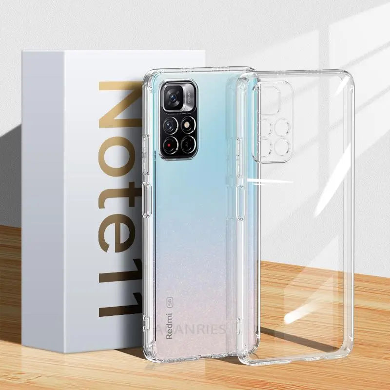 Deksel til Xiaomi Redmi Note 10 11 Pro Plus 5g 9 8 Note11 11pro 4g Silicone deksel On Note11 S 10s 11s