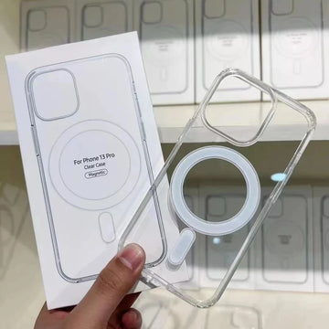 Deksel til Apple iPhone 13 12 11 14 15 16Pro Max XSMAX XR SE 7 8Plus For Magsafe Wireless Charging Cover