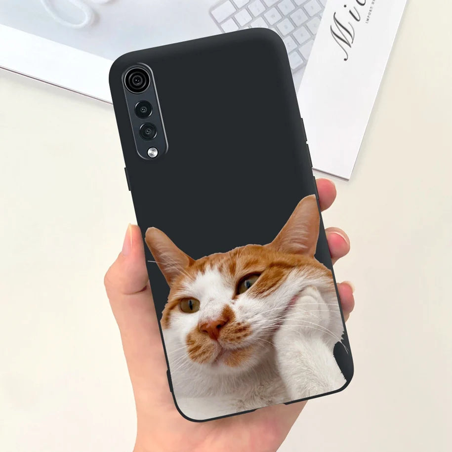 Deksel til LG Velvet 5G Case LM-G900N Fundas Soft Silicone Matte Phone Cover For LG Velvet LMG910EMW Back Case Coque on LGVelvet Bumper