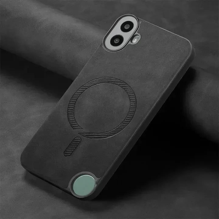 Deksel til Nothing CMF Phone 1 2 Pro 3a Luxury Case Magnet Leather Back Panel Wireless Charge Bumper Nothing CMF Phone1 2A Plus 5G Capa