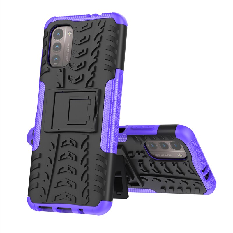 Deksel til Nokia G21 deksel dobbeltlags støtsikkert panserdeksel For Nokia G21 G11 2.2 2.4 3.4 5.4 deksel For Nokia G21 deksel