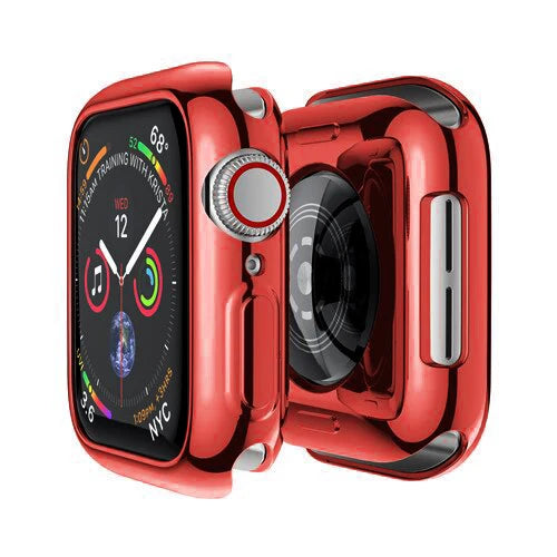 Deksel til Apple Watch Series 3-9 & SE (38-45mm) - Heldekkende bumper- og reimdeksel