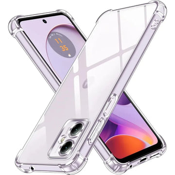 Deksel til Motorola Moto G14 G34 G54 G54(Brazil) G84 5G G04 G24 Power G10 G20 G30 Clear Thick Back Cove