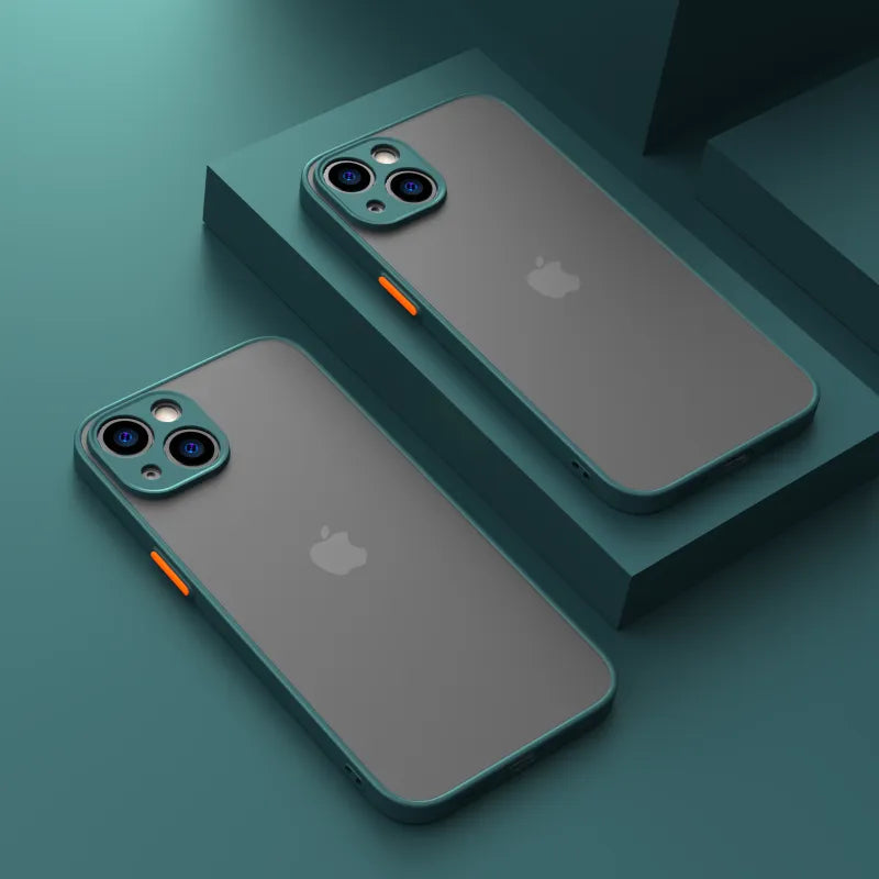Deksel til iPhone 13 12 11 14 Pro Max Mini Luxury Soft Silicone Støtsikkert deksel for IPhone X XS Max XR 15 7 8 Plus SE