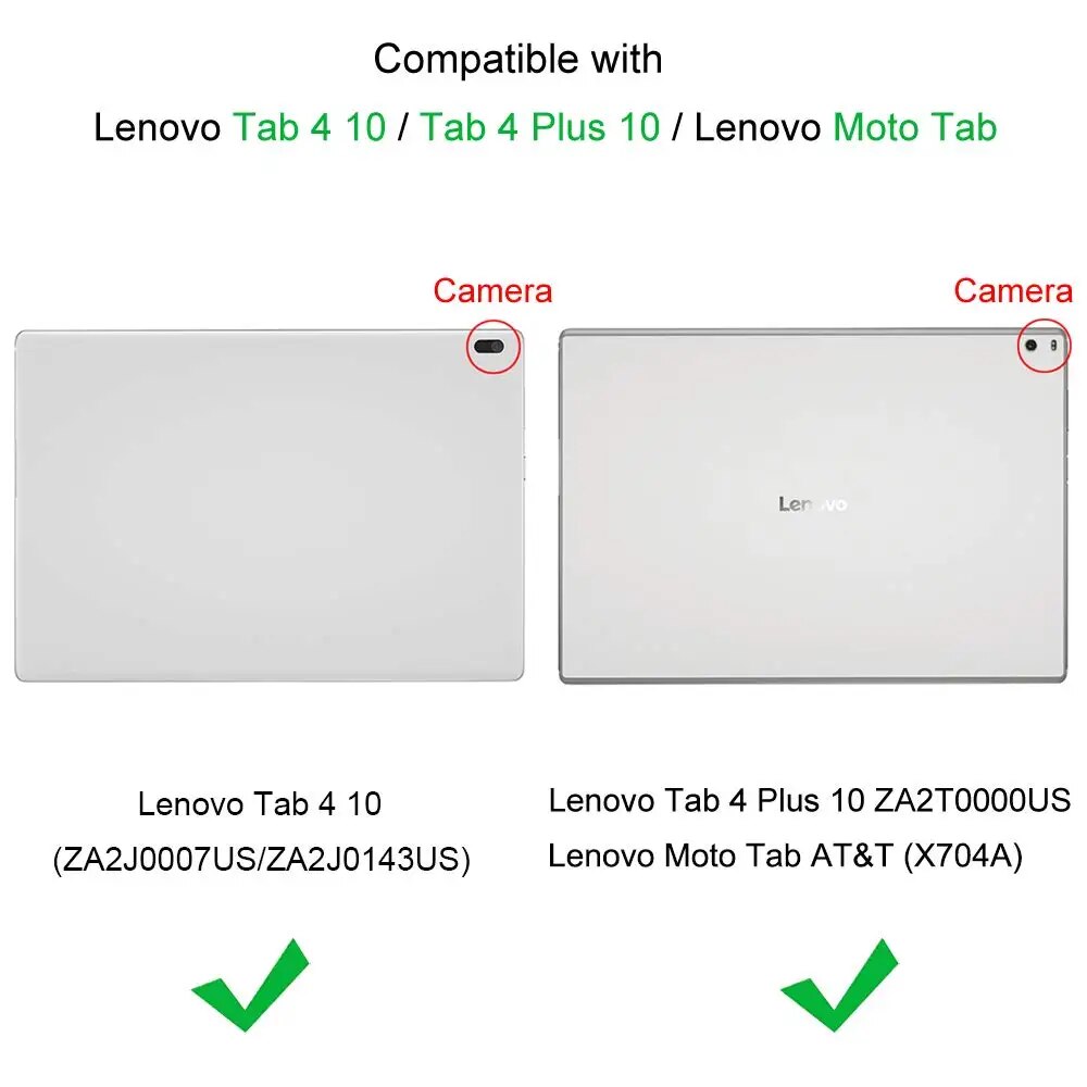 Deksel til Lenovo TAB 4 10 TB-X304F TB-X304N TB-X304L Slim Retro Folding Stand PU Leather Smart Cover for Lenovo TAB 4 Plus Funda