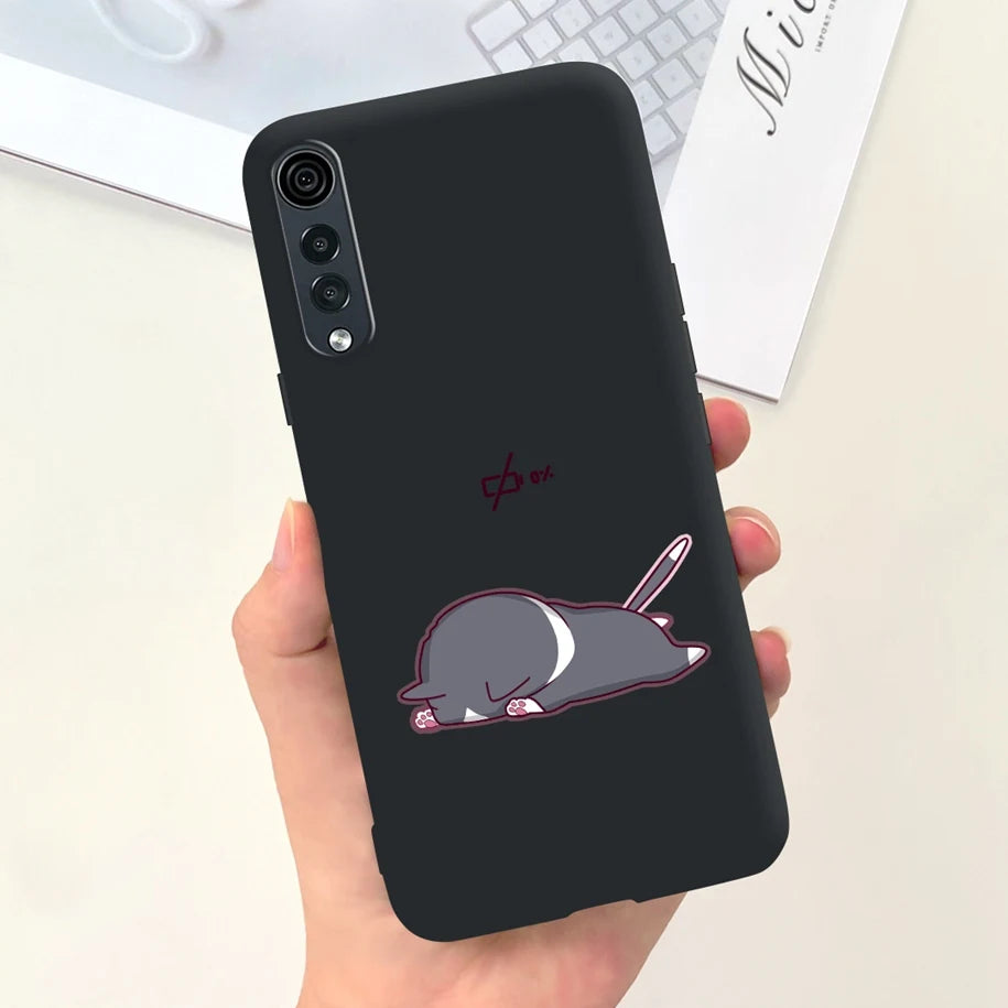 Deksel til LG Velvet 5G Case LM-G900N Fundas Soft Silicone Matte Phone Cover For LG Velvet LMG910EMW Back Case Coque on LGVelvet Bumper