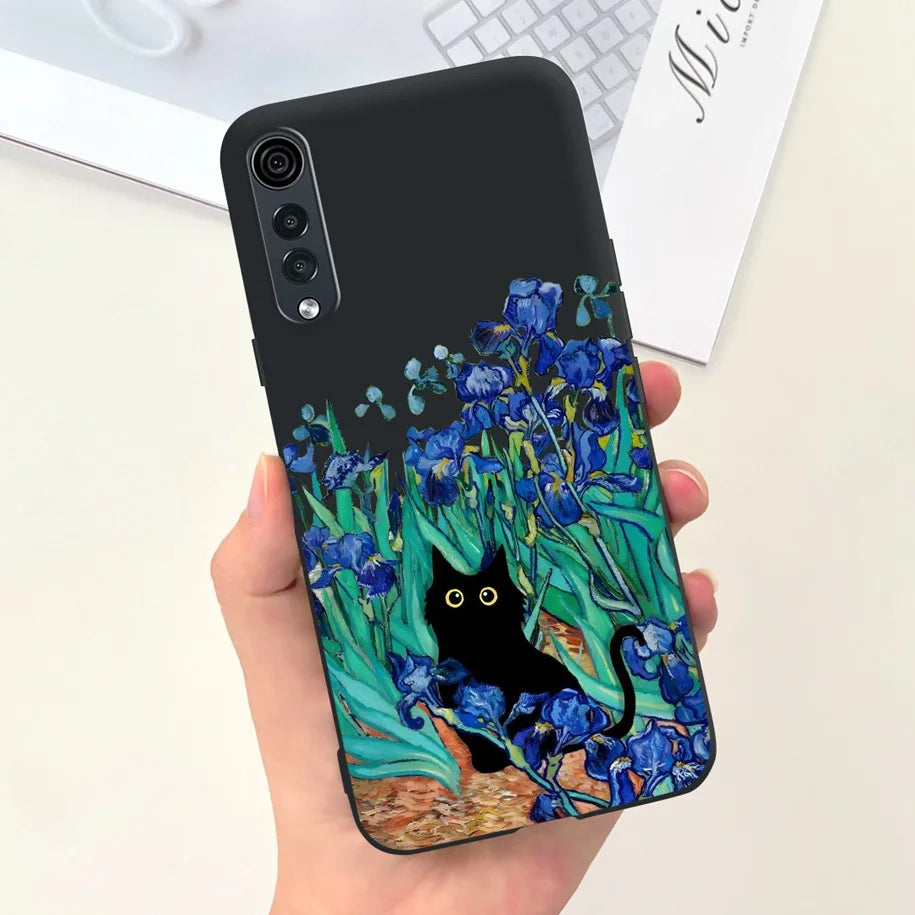 Deksel til LG Velvet 5G Case LM-G900N Fundas Soft Silicone Matte Phone Cover For LG Velvet LMG910EMW Back Case Coque on LGVelvet Bumper