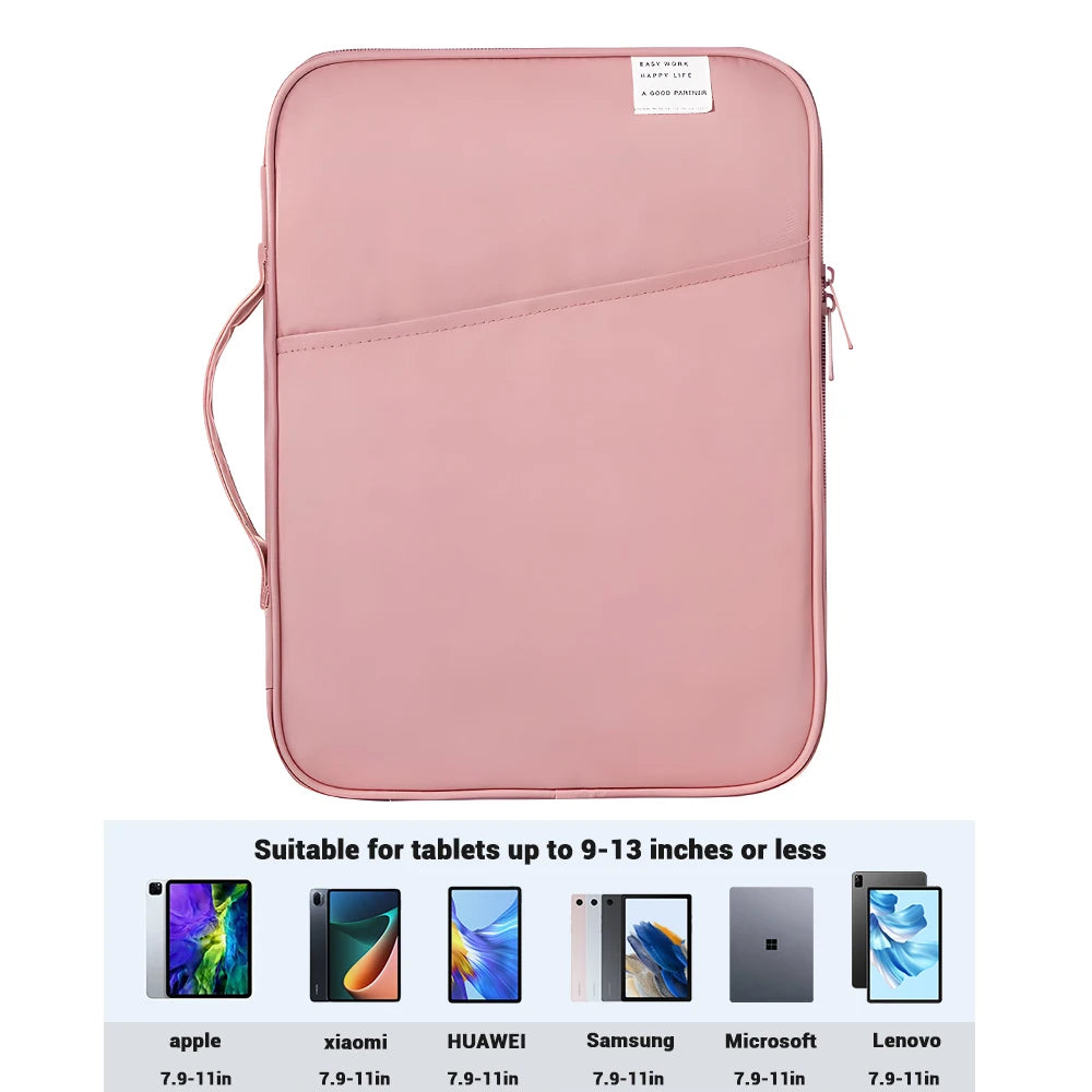 Deksel til iPad Air 4 5 Pro 11 Mini 5 6 iPad Xiaomi 5 Samsung Huawei Lenovo støtsikker veske/sleeve