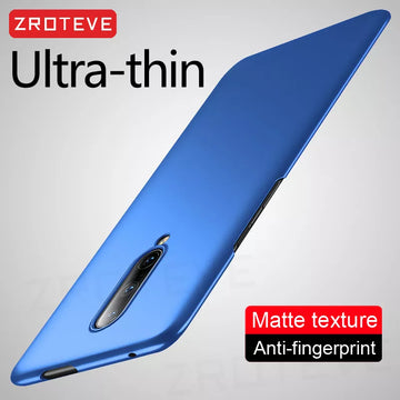 Deksel til One plus 7 Pro Case ZROTEVE Slim Frosted Hard PC Cover For OnePlus 8 8T 6 6T 7 7T 10 Pro OnePlus9 One Plus 9 9R 9RT Nord 2 Cases