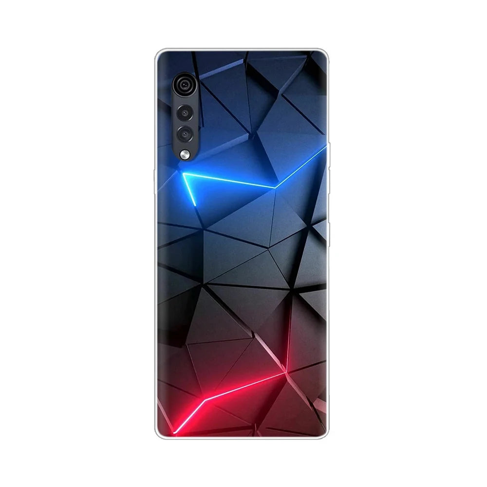 Deksel til LG Velvet Case Back Cover Protective Cases For LG Velvet 5G LM-G900 Silicone Transparent Cover Cases For LG Velvet Bumper
